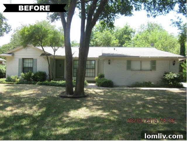 Before Renovation Exterior View - 3544 Ainsworth Dr Original Condition