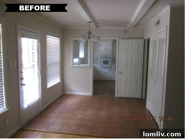 Original Kitchen Before Renovation - 3544 Ainsworth Dr Dallas