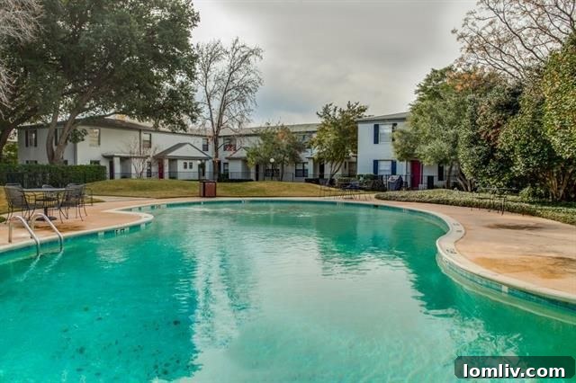 Aerial perspective showcasing the layout of the Westbury Park Condominiums, emphasizing green spaces and community design.