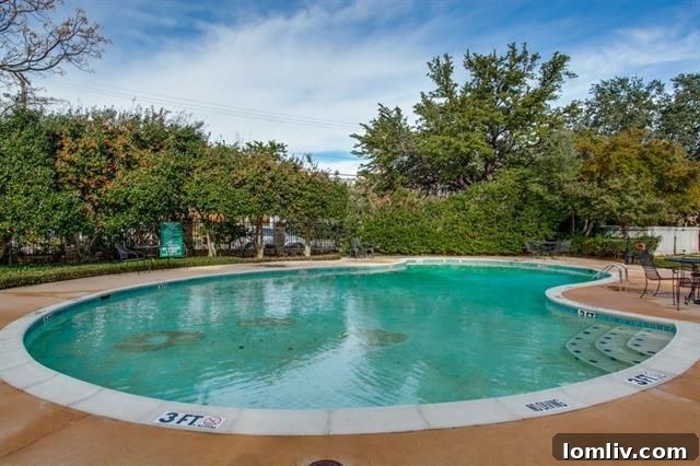 Street view of 4947 N. Hall St. condo, highlighting its accessibility and prime location in Dallas.