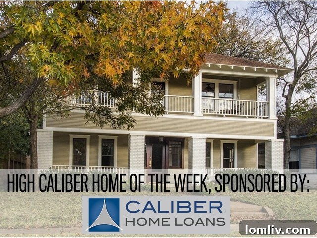 Historic Winnetka Heights Prairie Four-Square Home Front Exterior