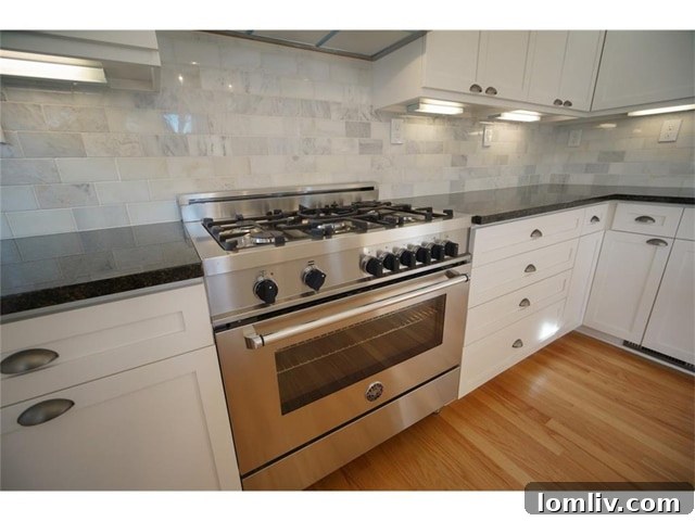 Bertazonni Six-Burner Range in Gourmet Kitchen