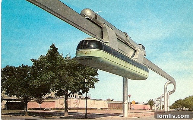 Fair Park Monorail torn down in 1964 after just eight years in operation