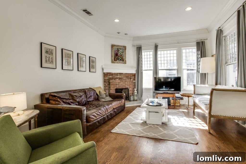 Elegant Living Room with Abundant Natural Light