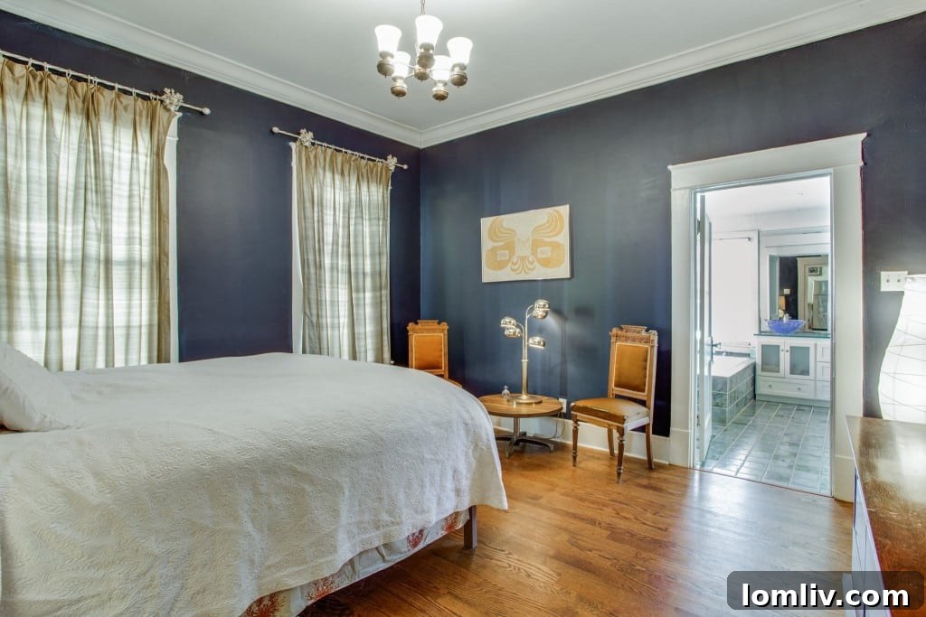 Spacious Master Bedroom Retreat