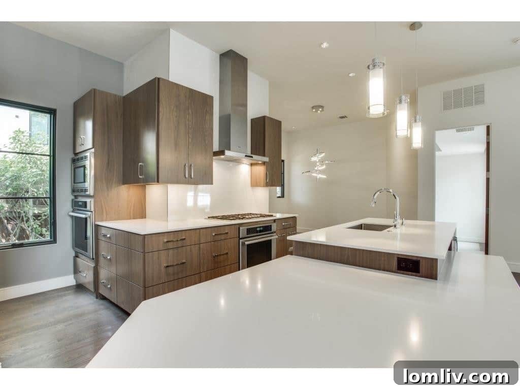 Contemporary Interior Architecture Showcasing Angled Walls and Linear Details