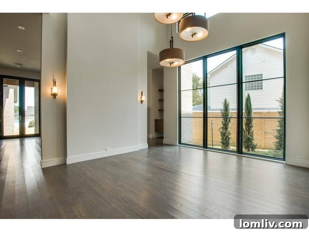 Open Concept Floor Plan with Seamless Flow Between Living Spaces