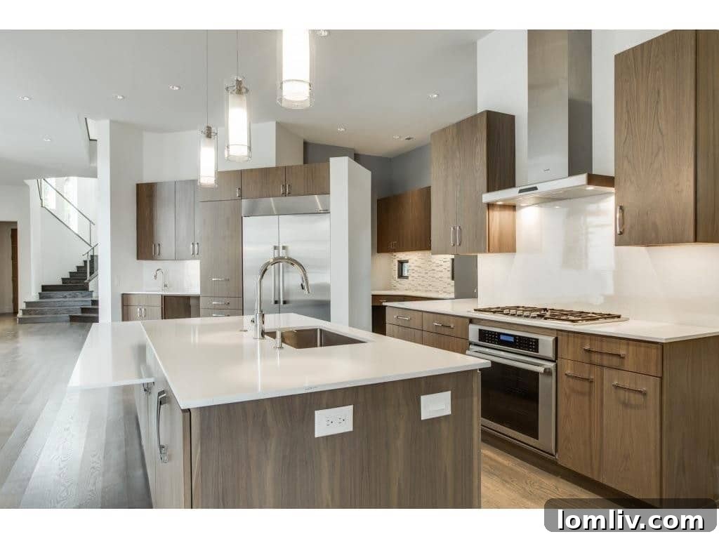 Spacious Living Area with Fireplace and Artistic Wall Space