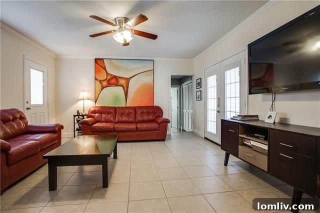 Master Bedroom in Stevens Park Village Property