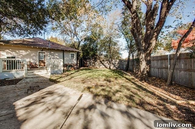 Lush landscaping and curb appeal of 416 S Winnetka