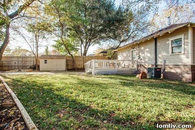 Front entrance of a historic Dallas bungalow