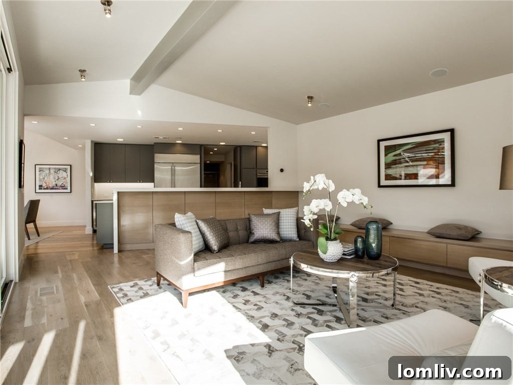 Modern Kitchen Island and Seating