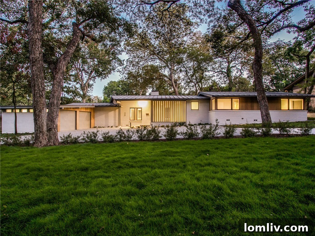 Exterior View of a Luxury Home in JanMar Dallas