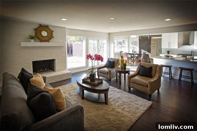 Newly renovated kitchen with white cabinets and granite counters