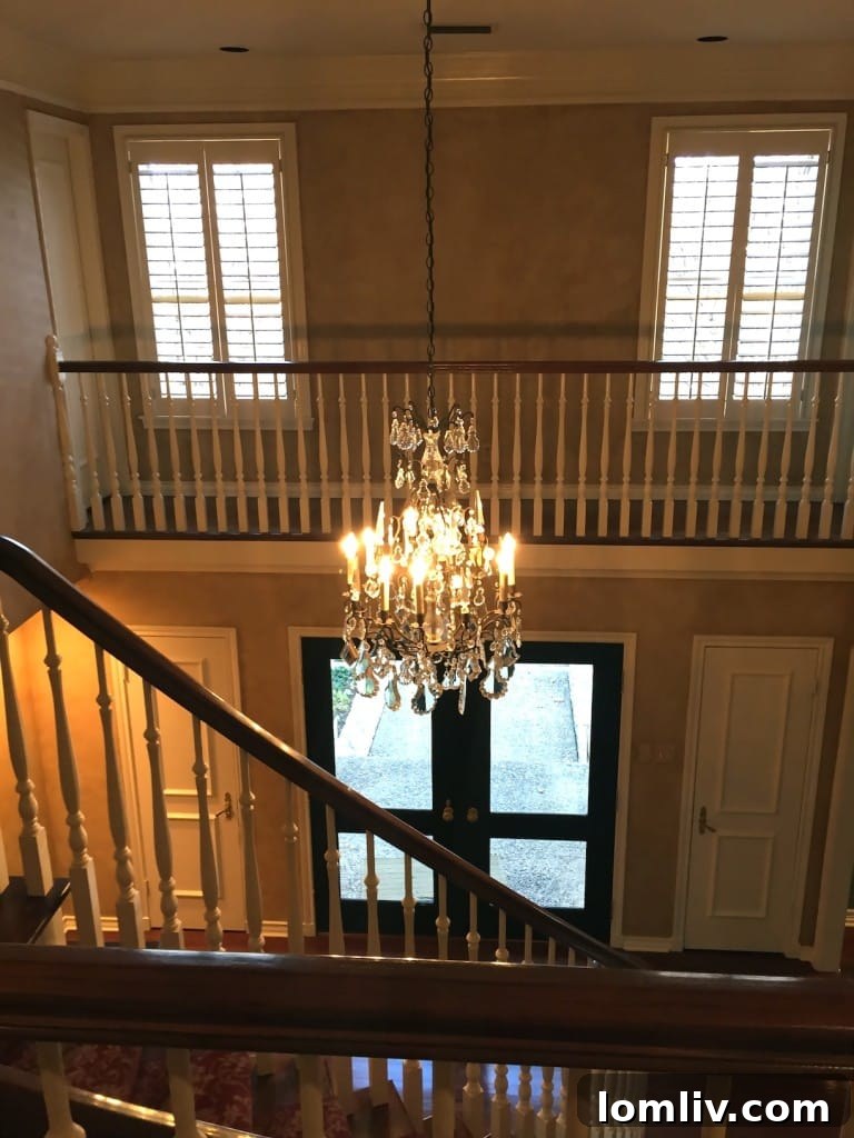 Expansive Upstairs Hallway with Multiple Storage Closets