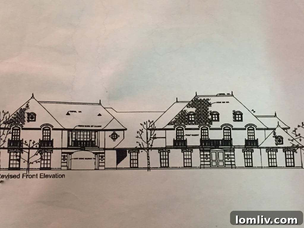 Spacious Formal Living Room with Custom Millwork and Classic Design