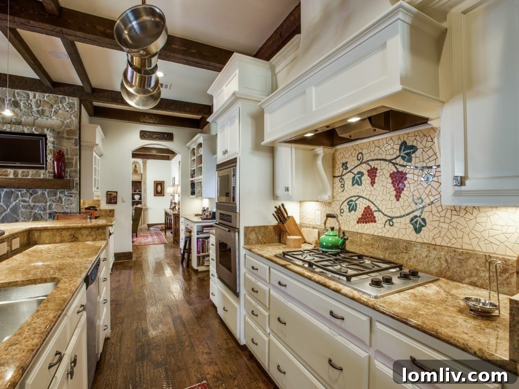 The luxurious master bedroom at 6832 Avalon Ave, Dallas TX, featuring elegant design and direct access to the private outdoor pool, creating a resort-like retreat.