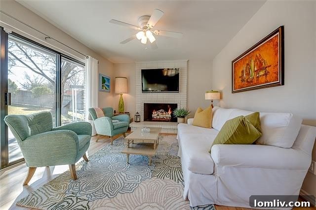 Dining area with modern lighting