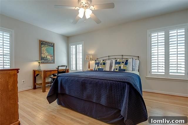 Inviting front entrance with modern door