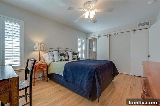 Side view of renovated Midcentury home