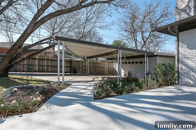 Stylish master bathroom with standup shower