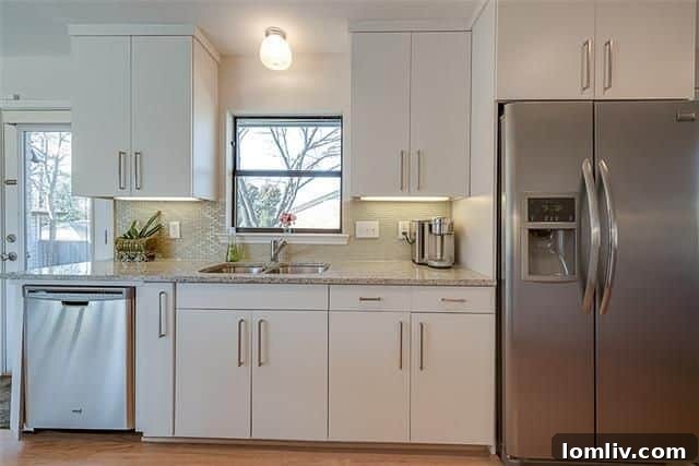 Modern bathroom with standup shower