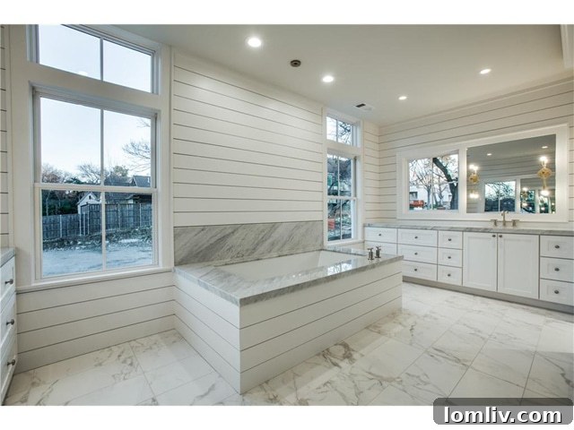 His and Hers Vanities in Master Bath