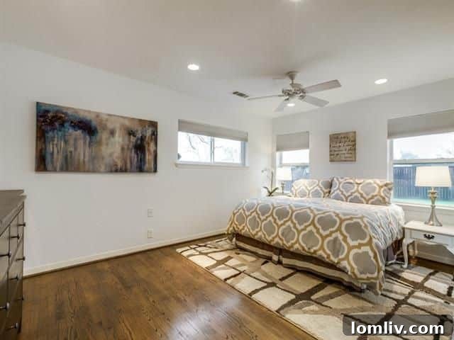 Mature trees providing shade and beauty in the backyard