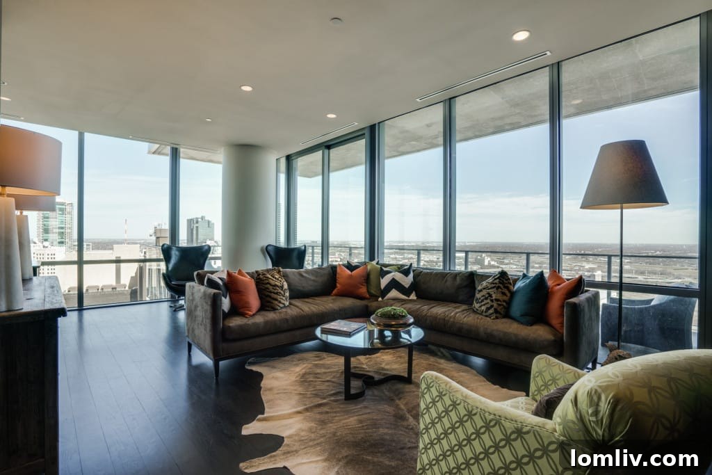 Stunning Fort Worth cityscape from Omni Residences