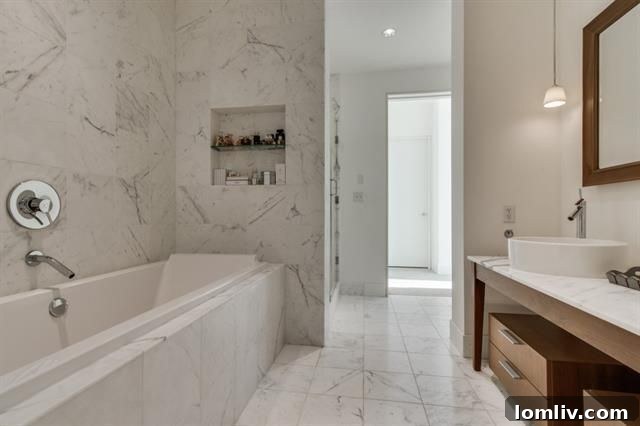 Luxury Condo Balcony with Downtown Dallas View