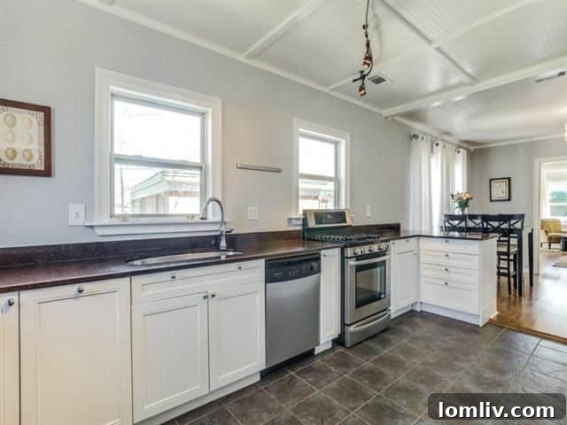 Master Bedroom with Arched Ceiling