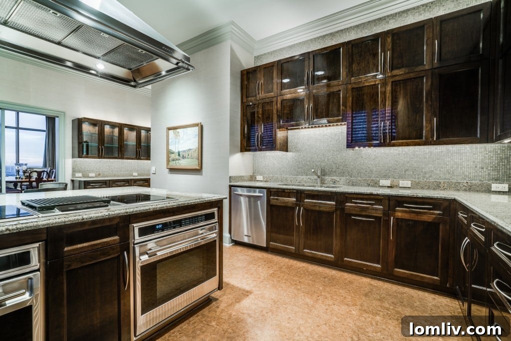 Claridge Rejoices Four R Style 8 Luxury kitchen with high-end appliances