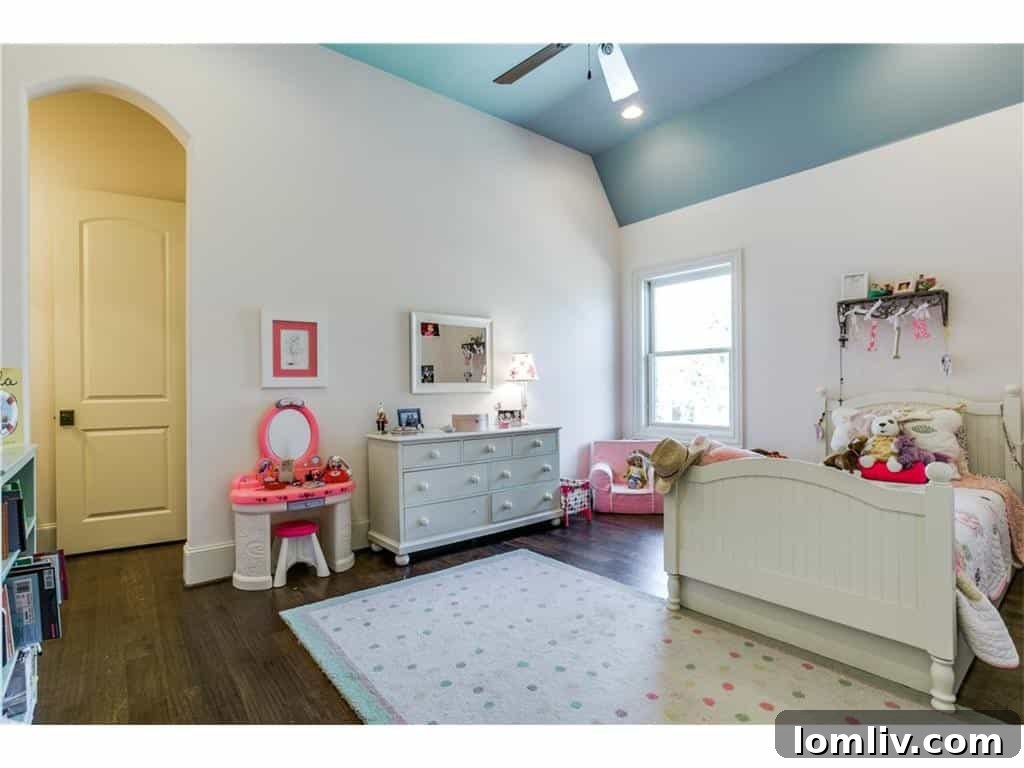 Charming nursery room, thoughtfully designed for a child