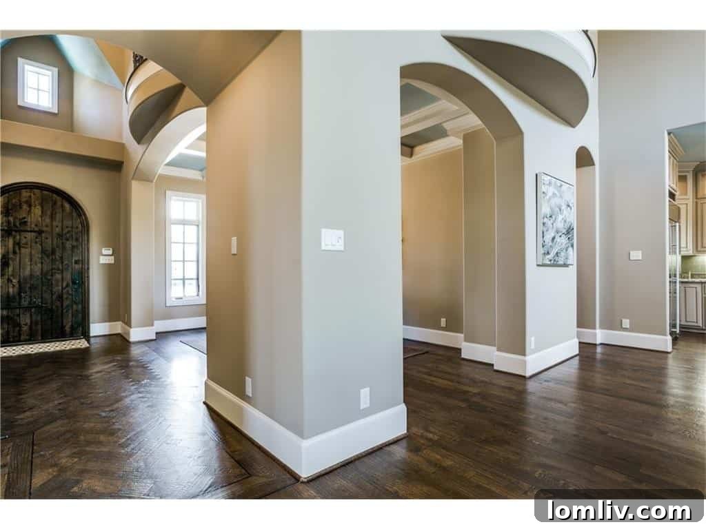Spacious living area with comfortable seating and natural light