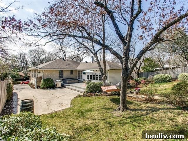 Scenic view of the street from 2421 Springhill Drive, showcasing the neighborhood
