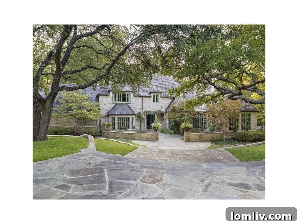 Lee Trevino Preston Hollow Estate Exterior View
