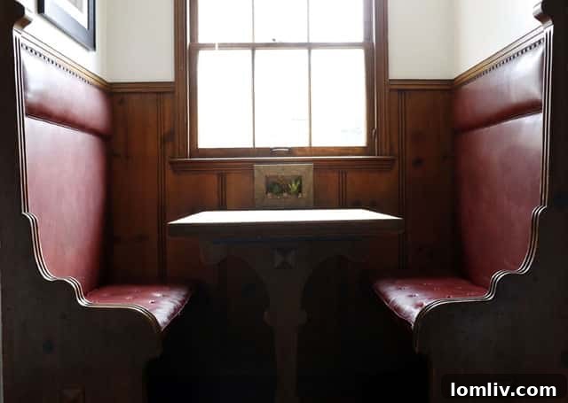 Explore Charles Dilbeck's Iconic Designs in the Cochran Heights Home Tour 8 Architectural detail of the front entry at 5106 Milam, highlighting the craftsmanship and inviting nature of a historic Dilbeck residence in Dallas.