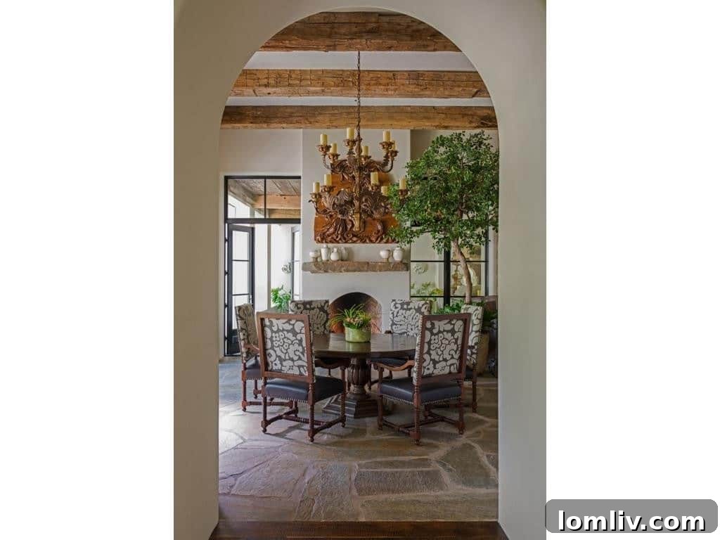 Luxurious master bathroom with elegant fixtures and natural light
