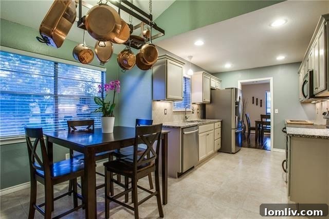 Elegant entryway with arched doorways