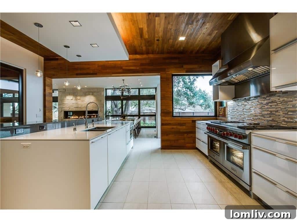 Bulthaup Kitchen in Sustainable Luxury Home