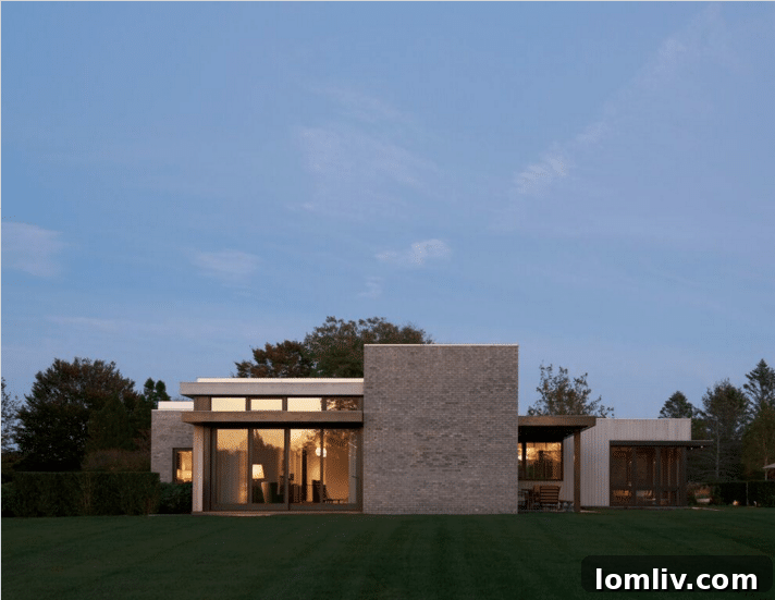 A Historic Voice: Yale's First Female Dean at Dallas Architecture Forum 4 Exterior of the East End Compound in Bridgehampton, NY