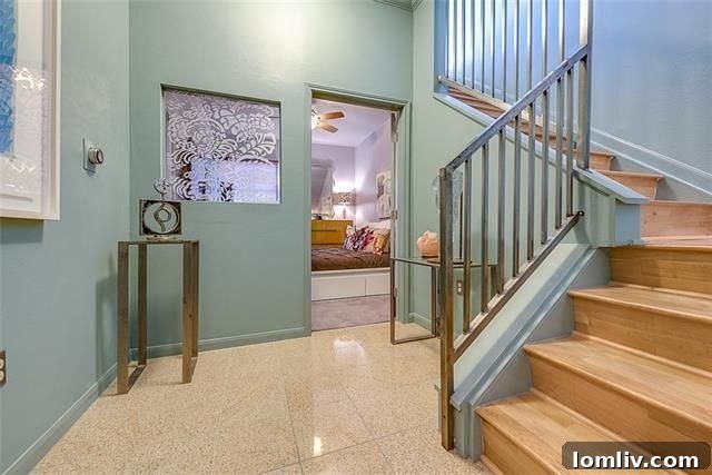 Modern Condo Kitchen with Custom Backsplash