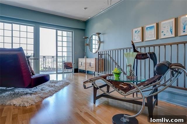 Elegant Living Room with Hardwood Floors