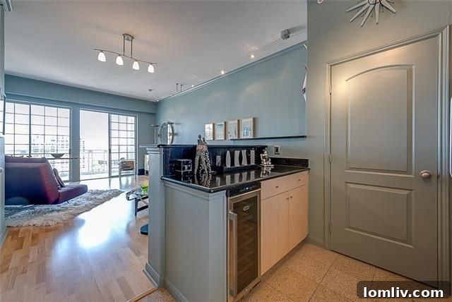 Modern Kitchen with Undercounter Lighting