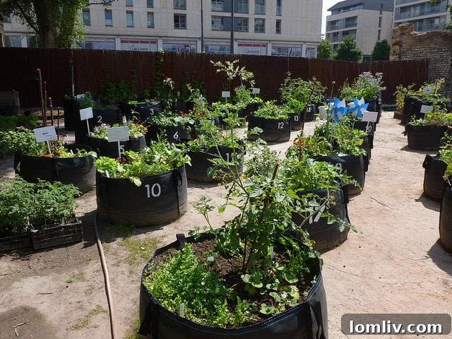 Vibrant urban farm showcasing community engagement and fresh produce