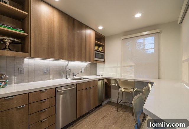 Welcoming reception area with stylish seating and unique decorative elements, setting a refined tone