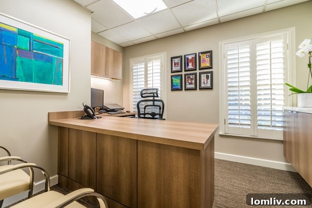 Another perspective of the renovated office interior, showcasing open collaborative spaces and modern aesthetics