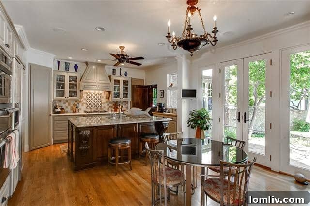 Modern Gourmet Kitchen with High-End Appliances in Historic Tudor