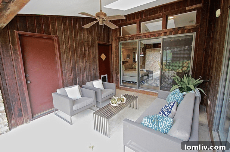 Kevin Twitty's Dream Reno Hits Market Wednesday 52 The vibrant green backsplash in the kitchen, a nod to the home's 1970s origins.