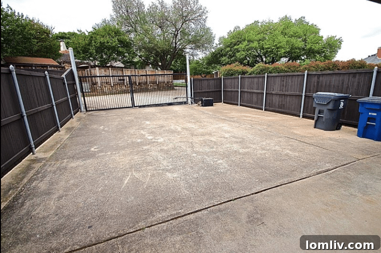 The serene master bedroom, showcasing the dark dramatic wall color and elegant furnishings.